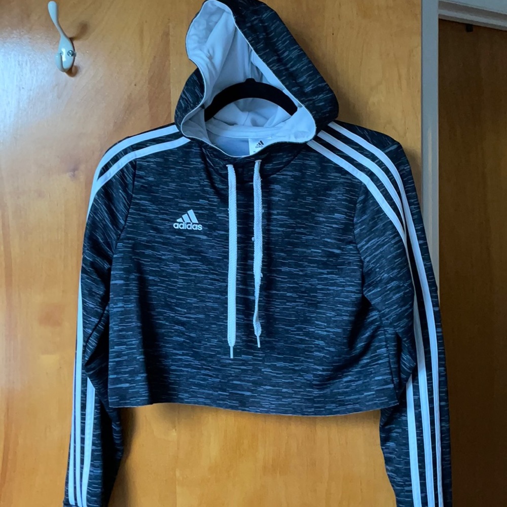Adidas cropped hoodie